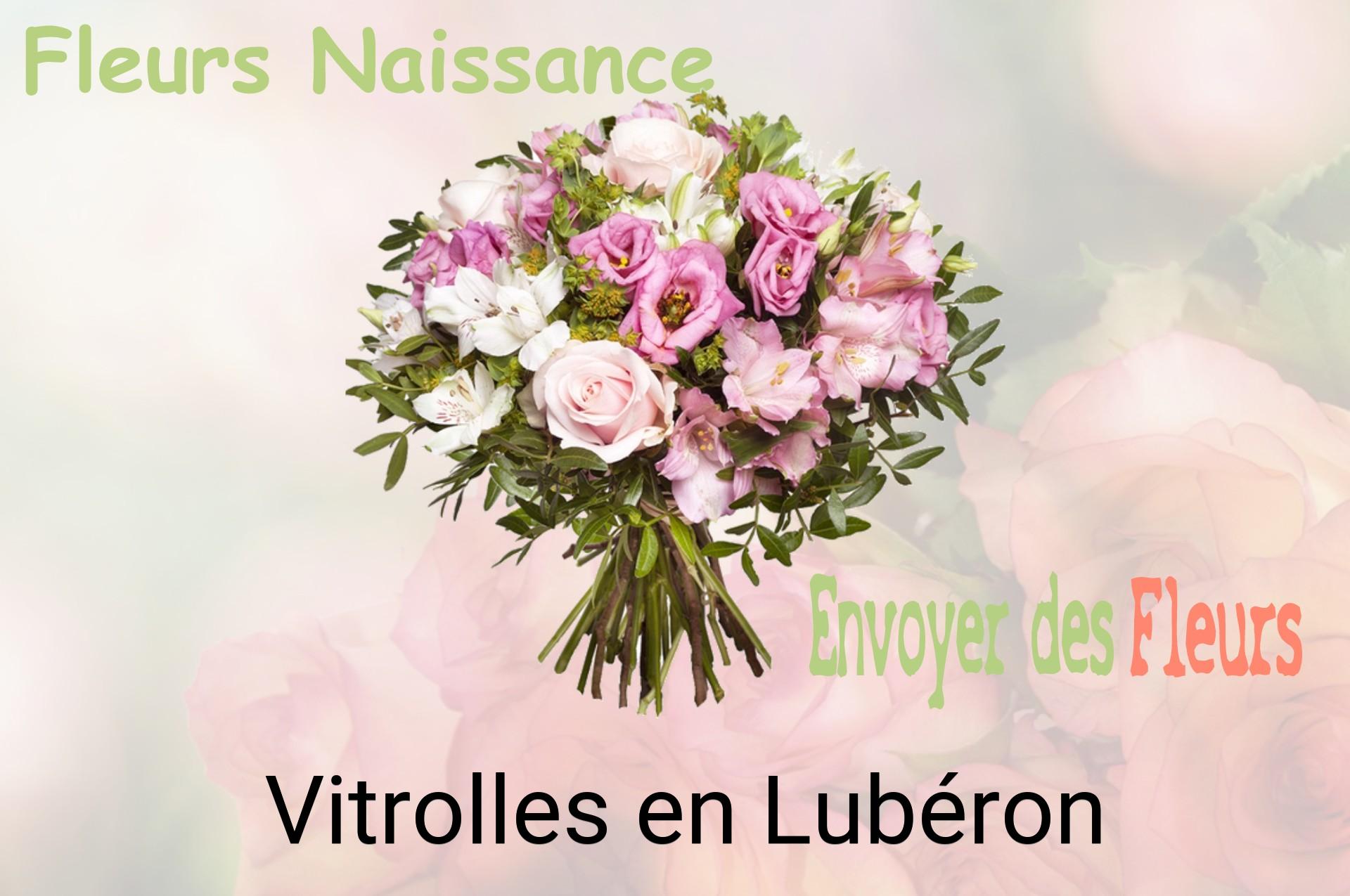 Bouquet de fleurs de naissance livré à Vitrolles-en-Lubéron